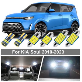 BMTxms LED Kit for 2010-2023 Kia Soul Interior + Canbus Reverse Light Package 14pcs