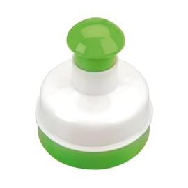 IBILI" Clasica Hamburger Maker Set Round, White/Green, 11 x 11 x 10 cm