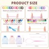 1425Pcs Baby Hair Ties, No Damage Elastic Rubber Bands, Multicolor
