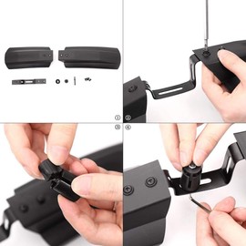 1 Pcs Bike Mud Guard Fat Tire Bike Mountain 26 Inch Bike Tire Snow Bicycle Bike Front Rear Mudguard Cycling Bike Fender for Fat Tire Mountain Bike Fenders with Ultra-Wide (1).