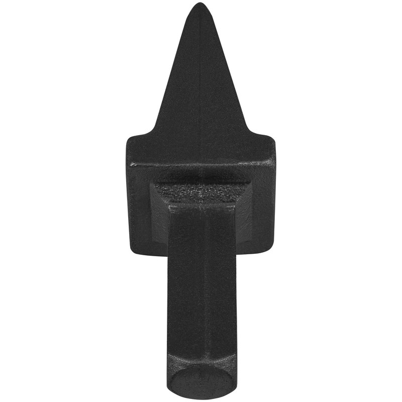 Blacksmith Anvil Hardy Tool 3/4 Inch Shank Cutter Black