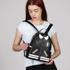 Wednesday Varsity Casual-Casual Backpack, Black, 13 x 25 x 29