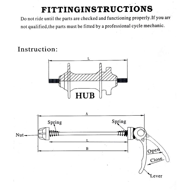 WILEY-001 Quick Release Axle Skewer Set - Front & Rear