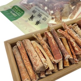 Sweet Post Wu Zhi Mao Tao (Hispid Fig Root Ficus Hirta Hairy Fig) 16oz - Stick & Ball Cuts | Natural Dried Chinese Herb for Tea, Herbal Soups & Decoctions | Resealable Bag, Unsulphured, Whole Herb​ 五指毛桃 (Extra Grade - Bulk)