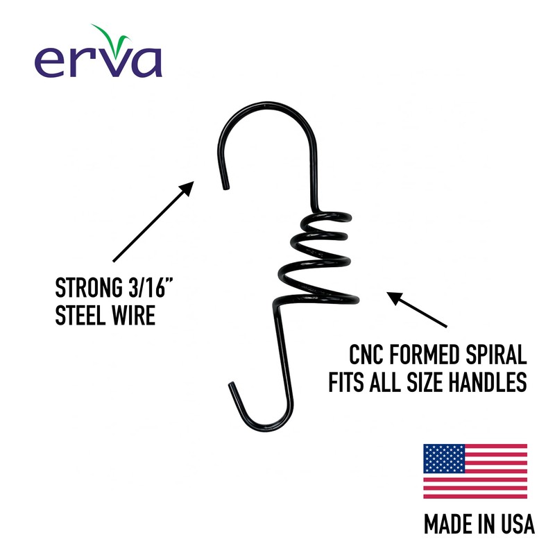 Erva Uplifter Broom Handle Hook - Made in USA -