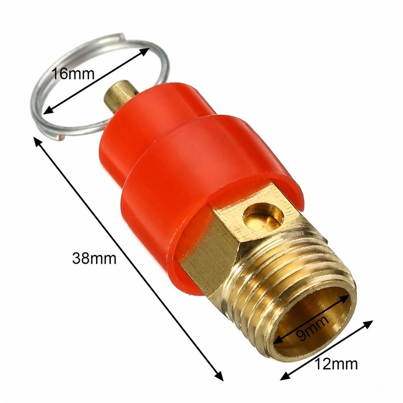 Air Compressor Safety Release Valve Pressure Relief Regulator Valves External