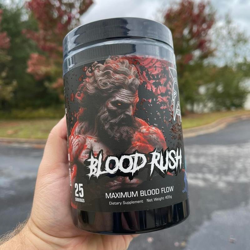 BLOOD RUSH: Maximum Blood Flow Supplement - Stack For Optimum