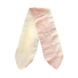 Kinuya Lightweight and Soft Silk Blend Going Out Scarf, UV Protection, Panel pomegranate × vegetable flowers