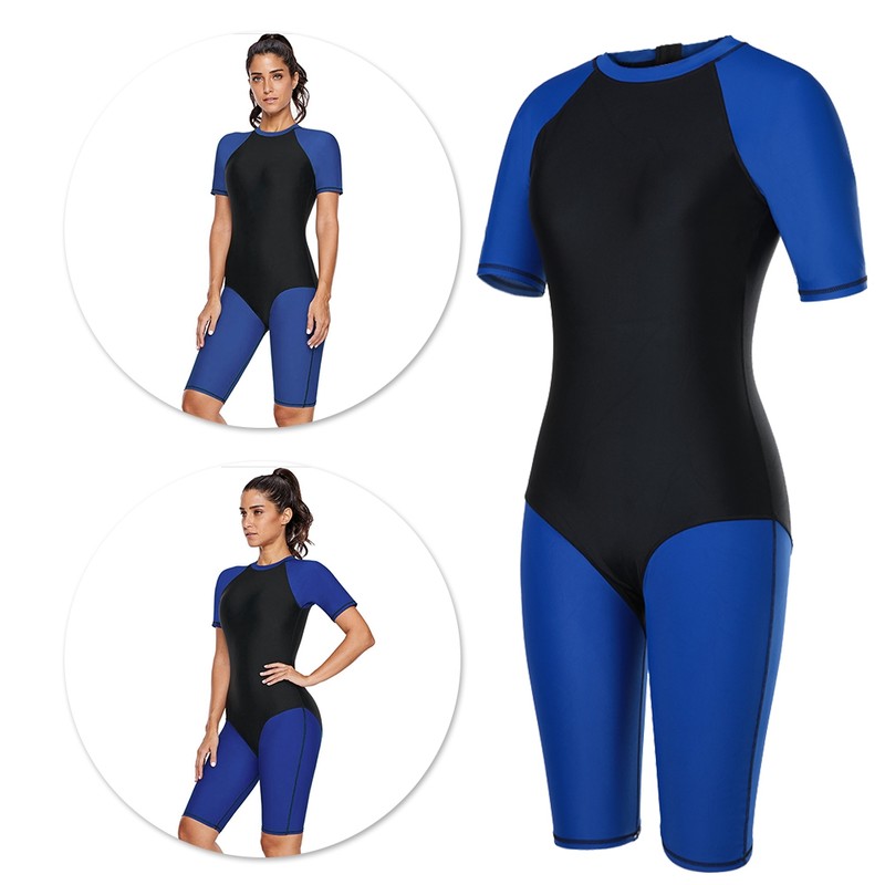 Scuba One piece Diving Snorkeling Wet Suit Short Sleeve Fast