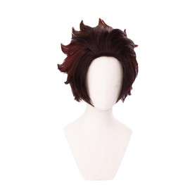 Kamoto's Blade Wig, Cosplay, Wig, Costume, Parisodes, Selectable Characters (Tanjiro Kamoto)