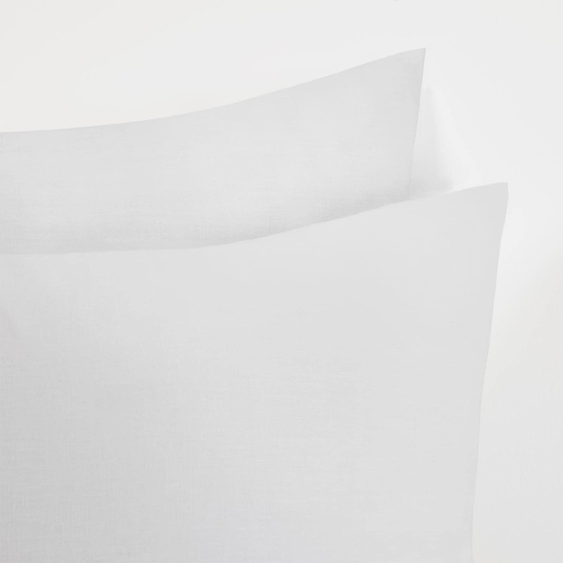 Highams 100% Cotton Plain Dye 10 Pack Housewife Pillowcases -