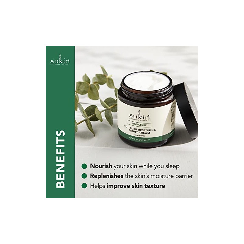 Sukin Moisture Restoring Night Cream 120ml by Sukin