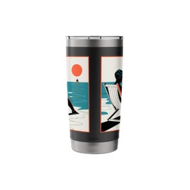 Digital Nomad Virtual Assistant Remote Work Wireless Living Stainless Steel Insulated Tumbler