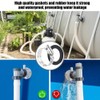Uoimky Poolschlauch Adapter, 2 Stück Adapter A für Intex Pool