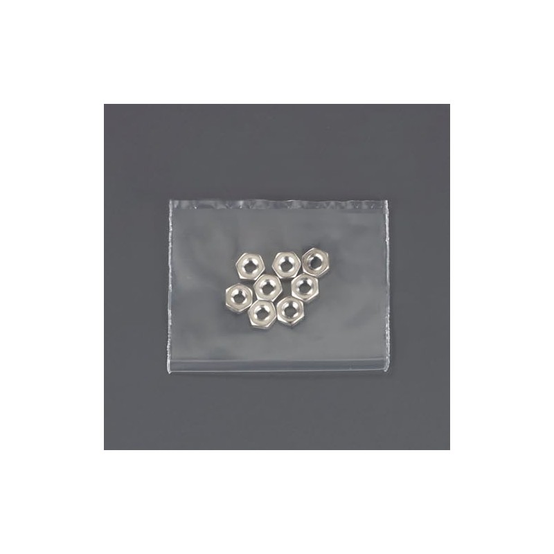 Esco M7.0 Hex Nut, 2 Types (Stainless Steel, 4 Pieces)
