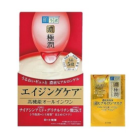 Hadalabo Gokujun Hali Perfect Gel 3.5 oz (100 g) + Gokujun Sachet Included