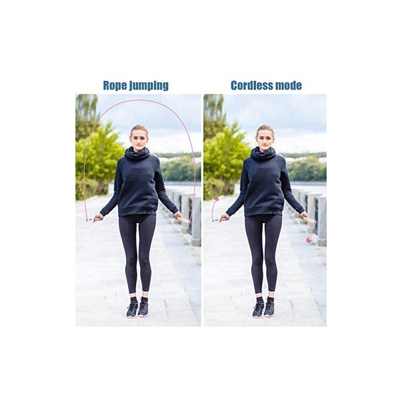 Jump Rope Digital Weighted Handle Workout Jumping Rope Training Fitness