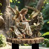 Ronyme Fairy Decorative Garden Stake Yard Sign for Pathway Outside