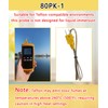 GIBACAD 80PK-1 K-Type Temperature Bead Probe Compatible with Fluke Multimeter,-40
