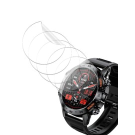 BOVUGAC [5 Pack] for FOXBOX BW1846 Premium GPS Smart Sports Watch Screen Protector, Clear TPU Soft Film Compatible with BW1846 Smartwatch,Anti-Scratch Ultra-Thin