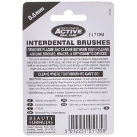 BEAUTY FORMULAS INTERDENTAL Brushes 0.60MM