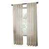 Curtainworks Soho Voile Sheer Curtain Panel, 59" by 95", Oyster