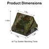 Eastcom WW2 Toy Soldiers Green Military Camouflage Marching Small Tent