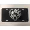 BLVD Chicago Bears LOGO 2 Car Tag Diamond Etched on