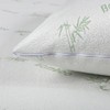 Dreamaker Twin Pack Bamboo Knitted Waterproof Pillow Protector, Naturally Anti-Microbial
