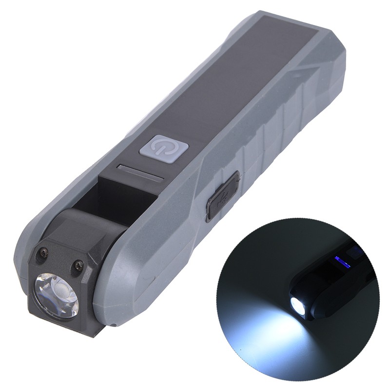 COB LED Foldable Work Light Flashlight with Tail Magnet Emergency