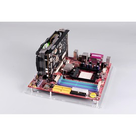 PC Open Frame Test Bench ITX MATX Motherboard Transparent Acrylic Overlock Computer Case DIY Mod Base Stand