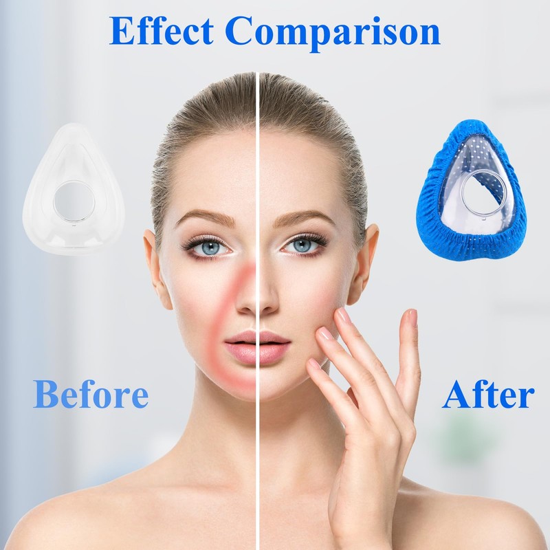 4-Pack Mask Liners Compatible with Resmed Airfit F20 Full Face