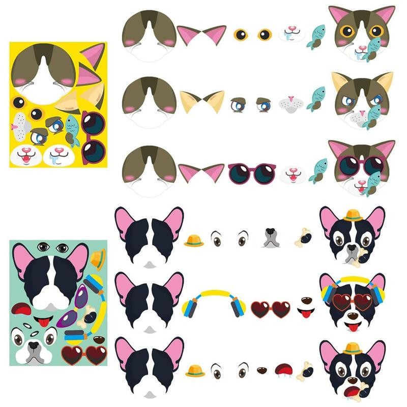 Make a Face Sticker Games - Animal Edition - Style: