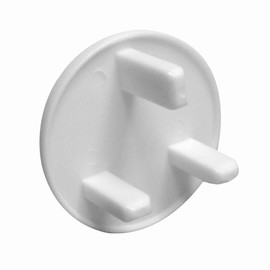 Dreambaby Electric Outlet Socket Covers - Baby Home Safety Plug Protector Guard - White - 6 Pack - Model F10244
