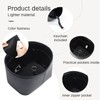 JLYZ Moon Fits for Picotin Bag Insert Organizer For Hermes(18,Black)