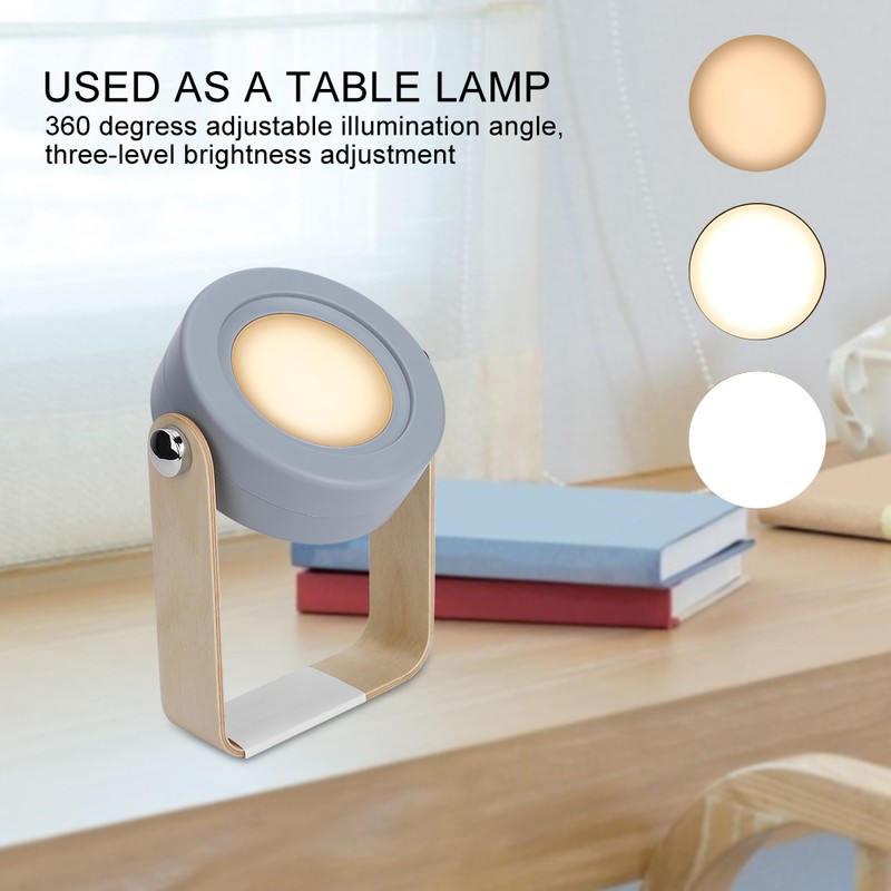 Foldable Touch Dimmable Reading LED Night Light Portable Lantern Lamp