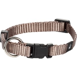 Flamingo Ziggi Collar Taupe 20 Tot 35 cm x 10 mm