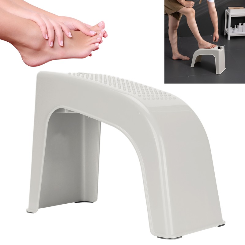 Shower Foot Rest Strong Bearing Capacity Antiskid Stable Massageable Comfortable