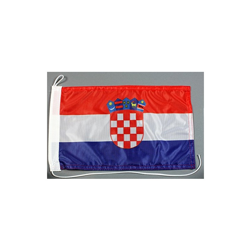 Boat Flag Croatia 20 x 30 cm Professional Quality Flag