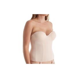 Carnival womens Invisible Torsolette bras, Nude, 34DDD US