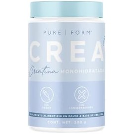 Pure Form CREA Suplemento Deportivo Creatina Monohidratada 300g