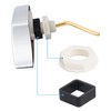 Hibbent Flush Tank Lever Compatible with TOTO THU068#CP Trip Lvr