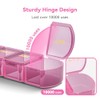 Large Pill Organizer Weekly - Supplement Organizer with Easy-Open Design