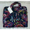 VERA BRADLEY New Hanging Organizer Cosmetic Case - Midnight Wildflowers