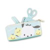 Tees Factory Sanrio Characters SR-5544075GY Pouch with Sorting Pocket, Green