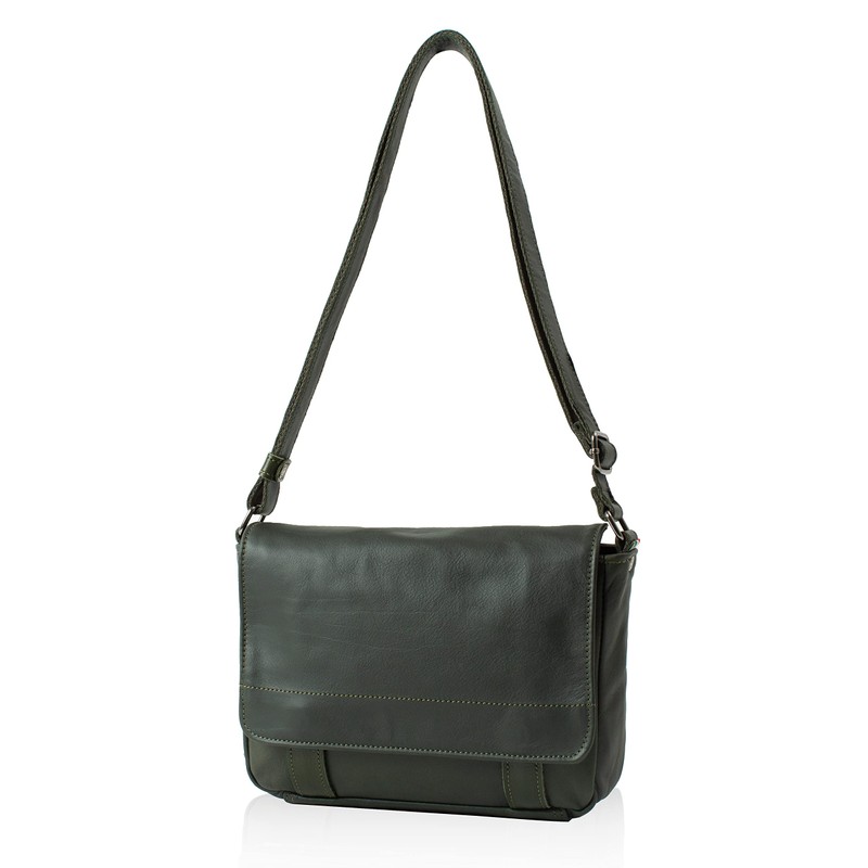 Doubles VWE-1919 Genuine Leather Shoulder Bag, Men's, Small Size A5,