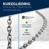 3 Pieces 100-cm = 1-Meter 3-mm Thick Stainless Steel Chain