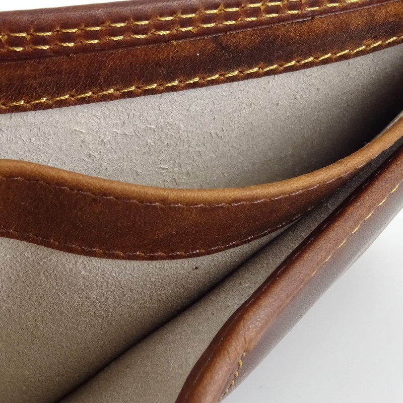 Fregery® Leather Wallet Chain Gift Box Men with RFID Protection
