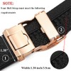 RTGGSEL Men's Animal Gold Bee 40mm Adjustable Ratchet Belt Buckle