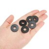 PATIKIL M8 Rubber Flat Washer, 8 Pack 8mm ID 21mm